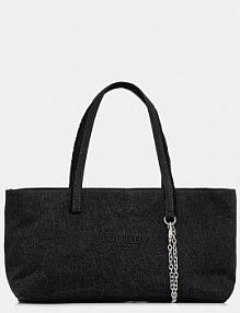 Torebka shopperka Tommy Jeans  czarna AW0AW18268