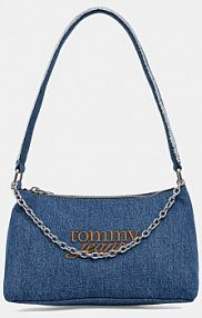 Torebka shopperka Tommy Jeans  niebieska AW0AW18575