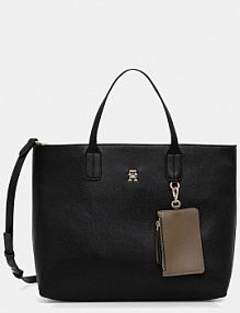Torebka shopperka Tommy Hilfiger  czarna AW0AW18122