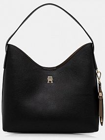 Torebka shopperka Tommy Hilfiger  czarna AW0AW18140