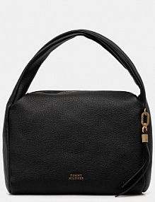 Torebka shopperka Tommy Hilfiger  czarna AW0AW18152