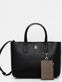 Torebka Tommy Hilfiger  czarna AW0AW18233