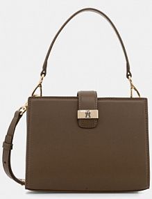 Torebka Tommy Hilfiger  beżowa AW0AW18286