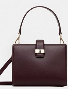 Torebka Tommy Hilfiger  bordowy AW0AW18286