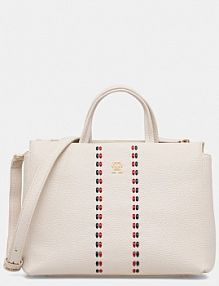 Torebka Tommy Hilfiger  beżowa AW0AW18155