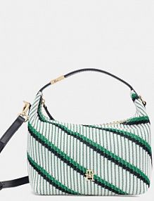 Torebka Tommy Hilfiger  zielona AW0AW18165