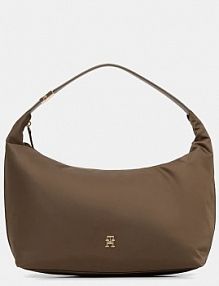 Torebka shopperka Tommy Hilfiger  beżowa AW0AW18229