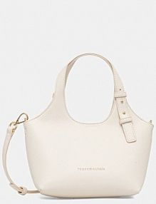 Torebka Tommy Hilfiger  beżowa AW0AW18281