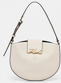 Torebka shopperka Karl Lagerfeld  biała B1W30059