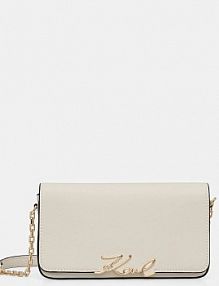 Torebka shopperka Karl Lagerfeld  biała B1W32037