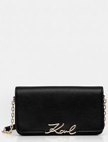 Torebka shopperka Karl Lagerfeld  czarna B1W32037