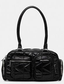 Torebka shopperka Karl Lagerfeld  czarna B1W30089