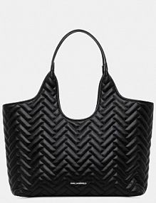 Torebka shopperka Karl Lagerfeld  czarna B1W30038