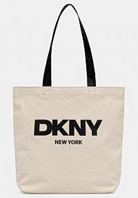 Torebka shopperka DKNY  beżowa R53AGN37