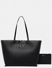 Torebka shopperka DKNY  czarna R54AAJ38