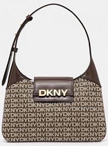 Torebka shopperka DKNY  brązowa R5235L20