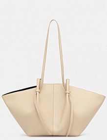Torebka shopperka Yuzefi  beżowa YUZRS26.HB.LM