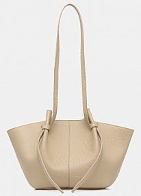 Torebka shopperka Yuzefi  beżowa YUZRS26.HB.MO