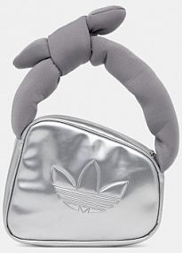 Torebka shopperka adidas Originals  srebrna JC6010