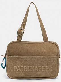 Torebka shopperka PATRIZIA PEPE  zielona 2B0125.L152