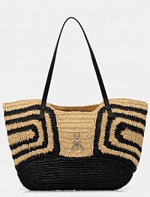 Torebka shopperka PATRIZIA PEPE  beżowa 2B0130.V048