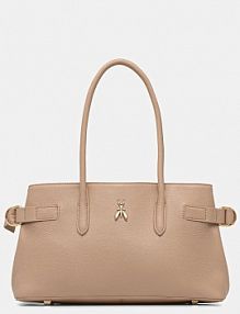 Torebka shopperka PATRIZIA PEPE  pomarańczowa 8B0305.L162