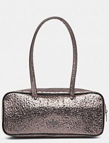 Torebka shopperka adidas Originals  srebrna KD7880