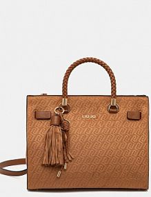 Torebka shopperka Liu Jo  brązowa AA6086.T384A