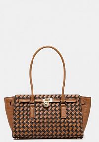 Torebka MICHAEL Michael Kors  brązowa 30R6GNXT0T