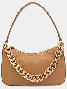 Torebka shopperka Twinset  brązowa 999TB7012