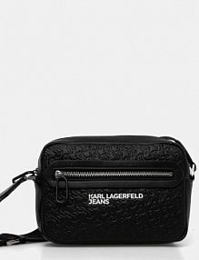 Saszetka na ramię Karl Lagerfeld Jeans  czarna damska B1M30142