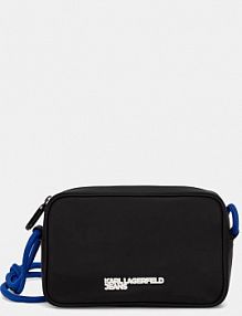 Saszetka na ramię Karl Lagerfeld Jeans  czarna damska B1W30167