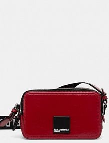 Saszetka na ramię Karl Lagerfeld Jeans  czerwona damska B1W30137