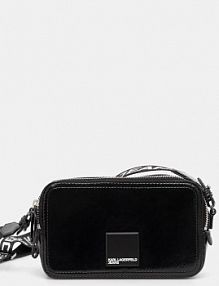 Saszetka na ramię Karl Lagerfeld Jeans  czarna damska B1W30137