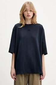 T-shirt Gestuz  niebieski damski 10910971