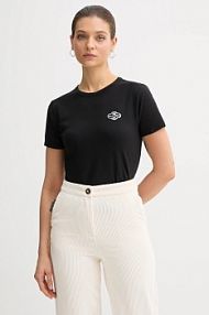 T-shirt Calvin Klein Jeans  czarny damski LV047E812G