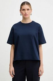 T-shirt Weekend Max Mara  granatowy damski 2615941031600