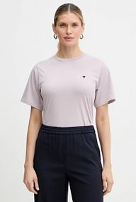 T-shirt Weekend Max Mara  fioletowy damski 2615971031600