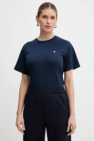 T-shirt Weekend Max Mara  granatowy damski 2615971031600