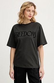 T-shirt Boss Orange  szary damski 50556993