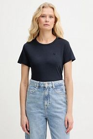 T-shirt Boss  granatowy damski 50555071