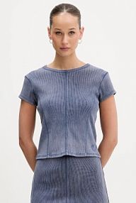 T-shirt HUGO Blue  niebieski damski 50552813