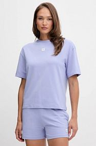 T-shirt HUGO  fioletowy damski 50556807