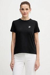 T-shirt Tommy Hilfiger  czarny damski WW0WW47809