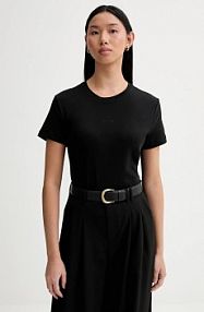 T-shirt Calvin Klein  czarny damski LV044E205G