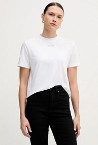 T-shirt Calvin Klein  biały damski LV147C857G