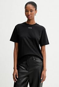 T-shirt Calvin Klein  czarny damski LV147C857G