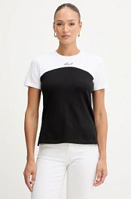 T-shirt Karl Lagerfeld  czarny damski B1W17008