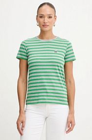 T-shirt Karl Lagerfeld  zielony damski B1W17037