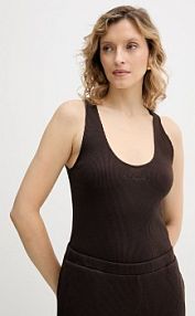 Top Karl Lagerfeld  brązowy damski B1W44007